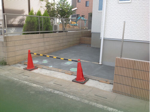 川越市鯨井　土間コンクリート工事
