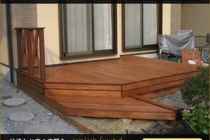 川越市のウッドデッキ