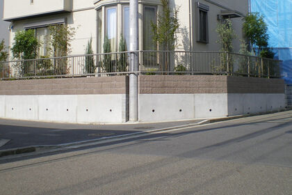 川越市のフェンス工事