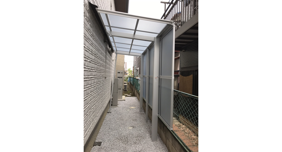 通路用シェルター